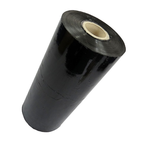 5 x Rolls of Power-Pre Black Machine Pallet Stretch Wrap 500mm x